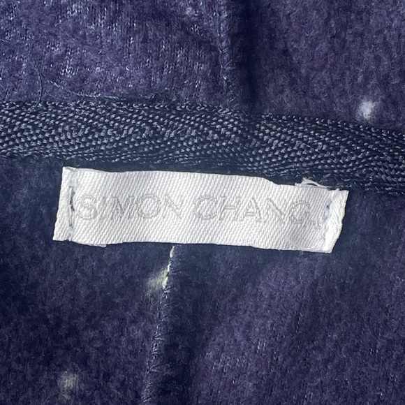 One piece fleece pajamas with front pocket and hood - approx size 16 youth - Picture 2 of 2